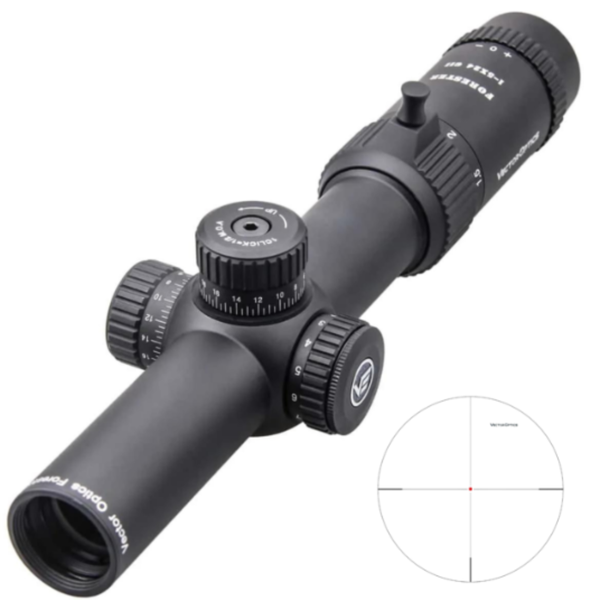 Luneta Vector Optics Forester 1-5x24 gen II SFP