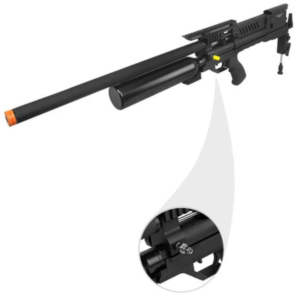 Carabina de Pressão PCP Reximex Meta Premium Black 5.5mm