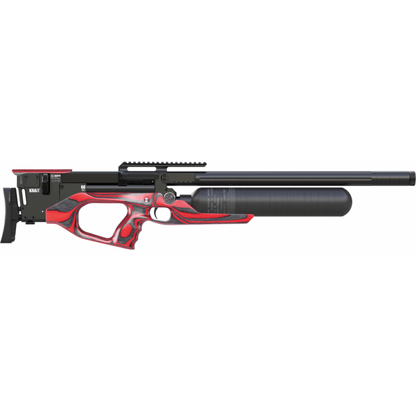 Carabina de Pressão PCP KRAiT X 5.5mm AirMaks Vermelho
