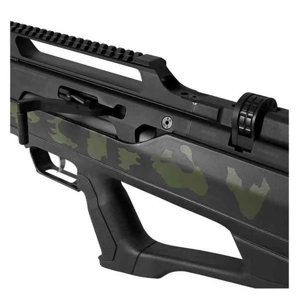 Carabina de Pressão PCP Effecto Zeon Camuflada Green Bullpup 5.5mm