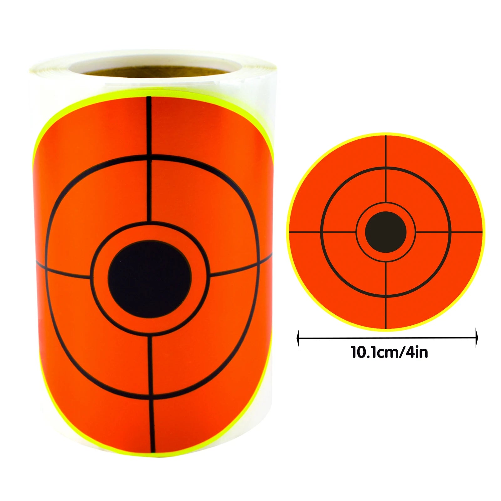 Alvos adesivos 4" (100 un.)