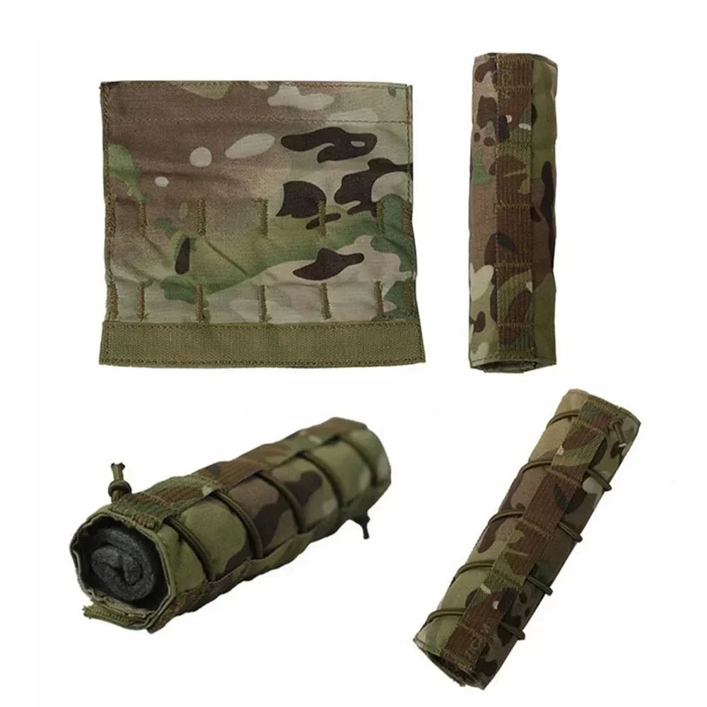Capa camuflada para silenciador