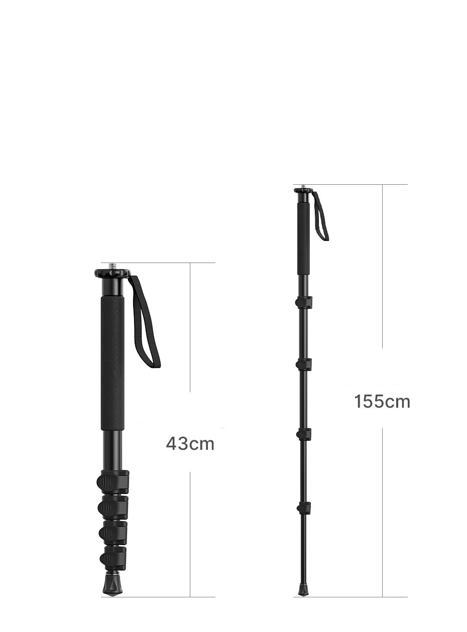 Tripé leve Ulanzi em alumínio