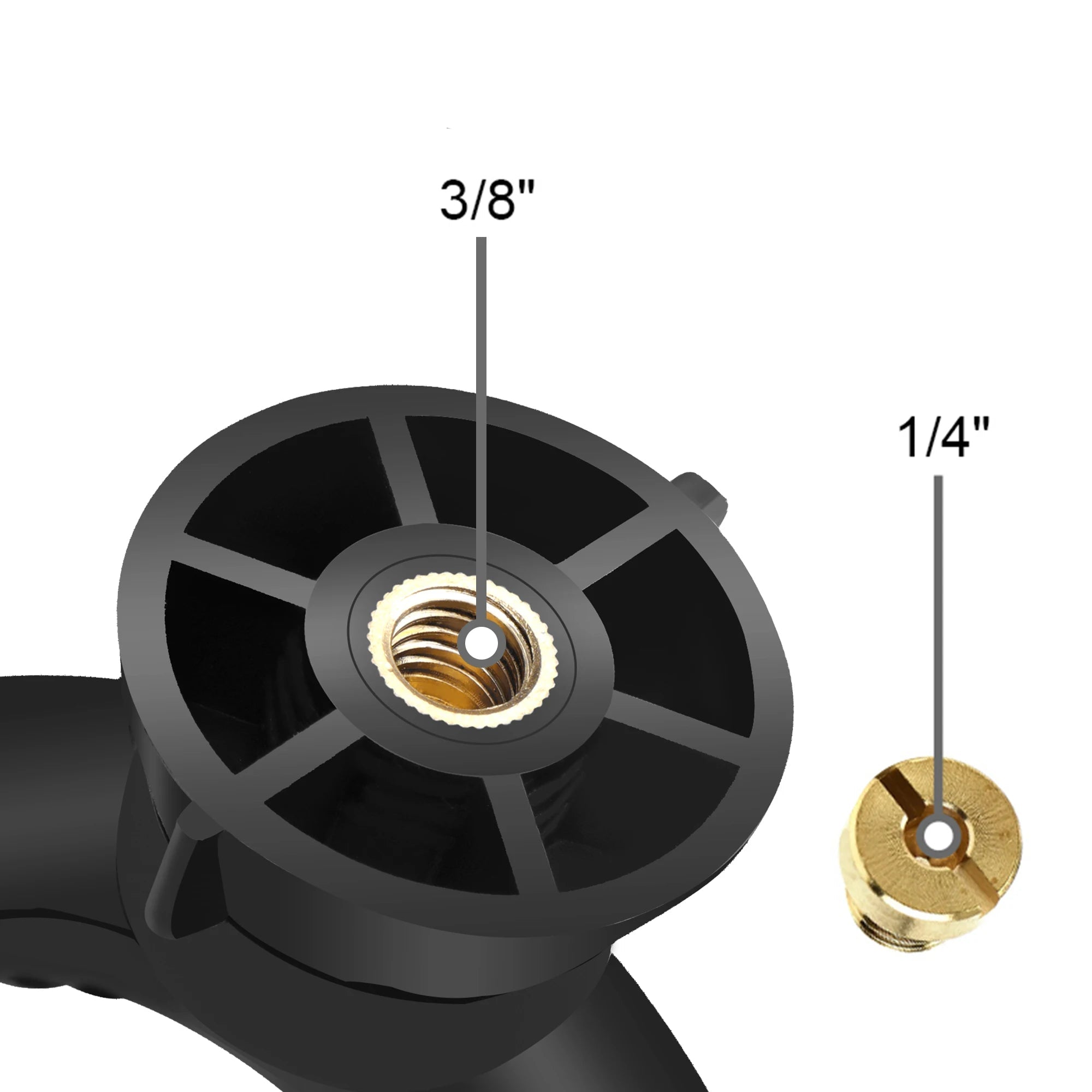 Suporte em “V” 360° para caça