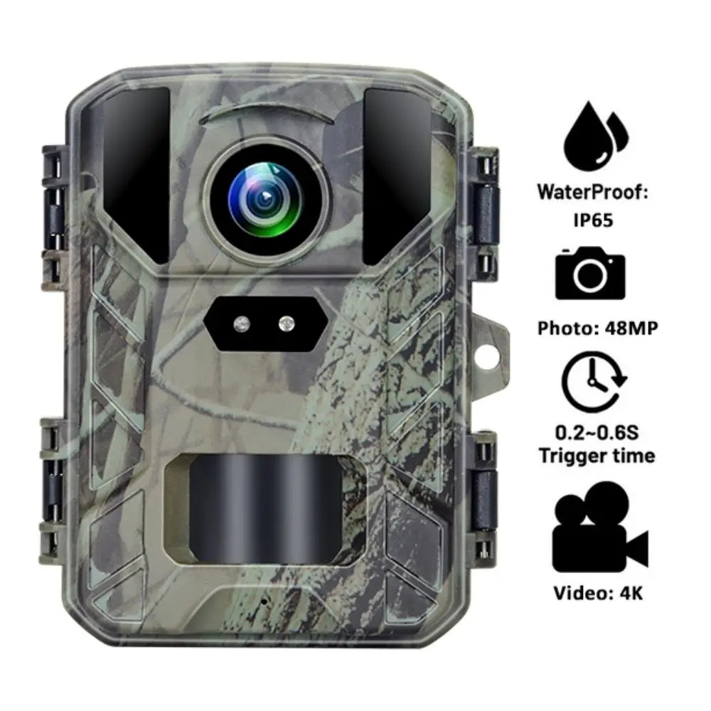 Câmera de caça HD4K infravermelha 48M