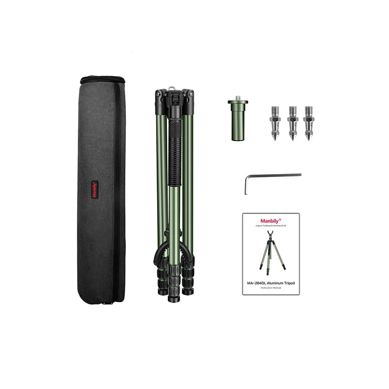 Tripé Manbily MA-284GL em alumínio