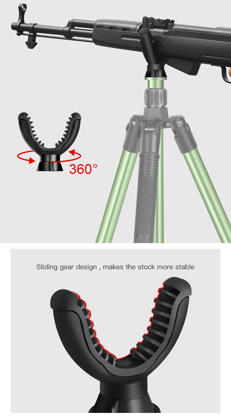 Suporte em “V” 360° para caça