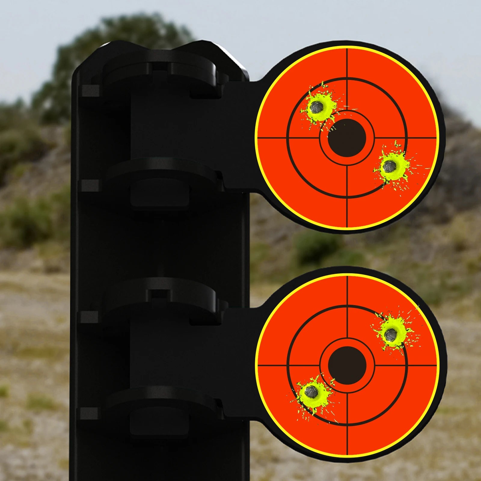 Alvos adesivos 4" (100 un.)