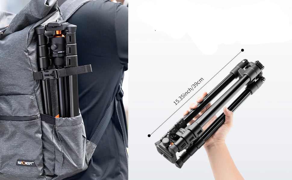 Tripé portátil K&F Concept