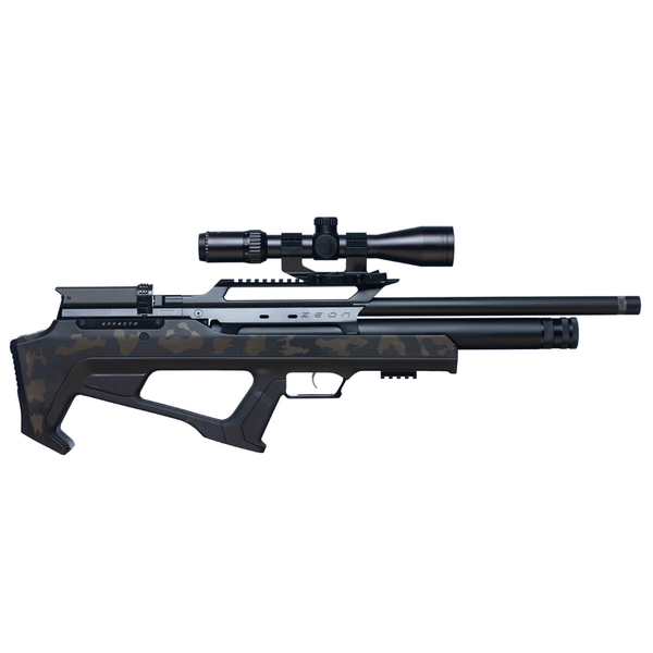 Carabina de Pressão PCP Effecto Zeon Camuflada Green Bullpup 5.5mm