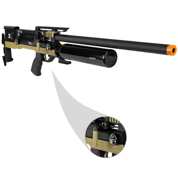 Carabina de Pressão PCP Reximex Meta Premium FDE 5.5mm