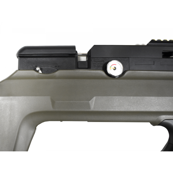 Carabina de Pressão PCP Behemoth PS-R2-SF 6.35mm - Nova Vista Verde Militar