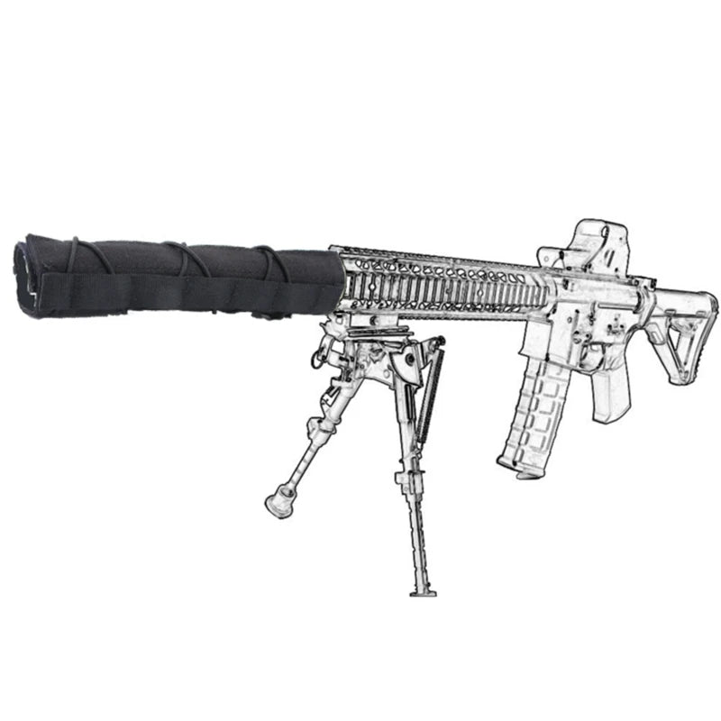 Capa protetora tática para silenciadores