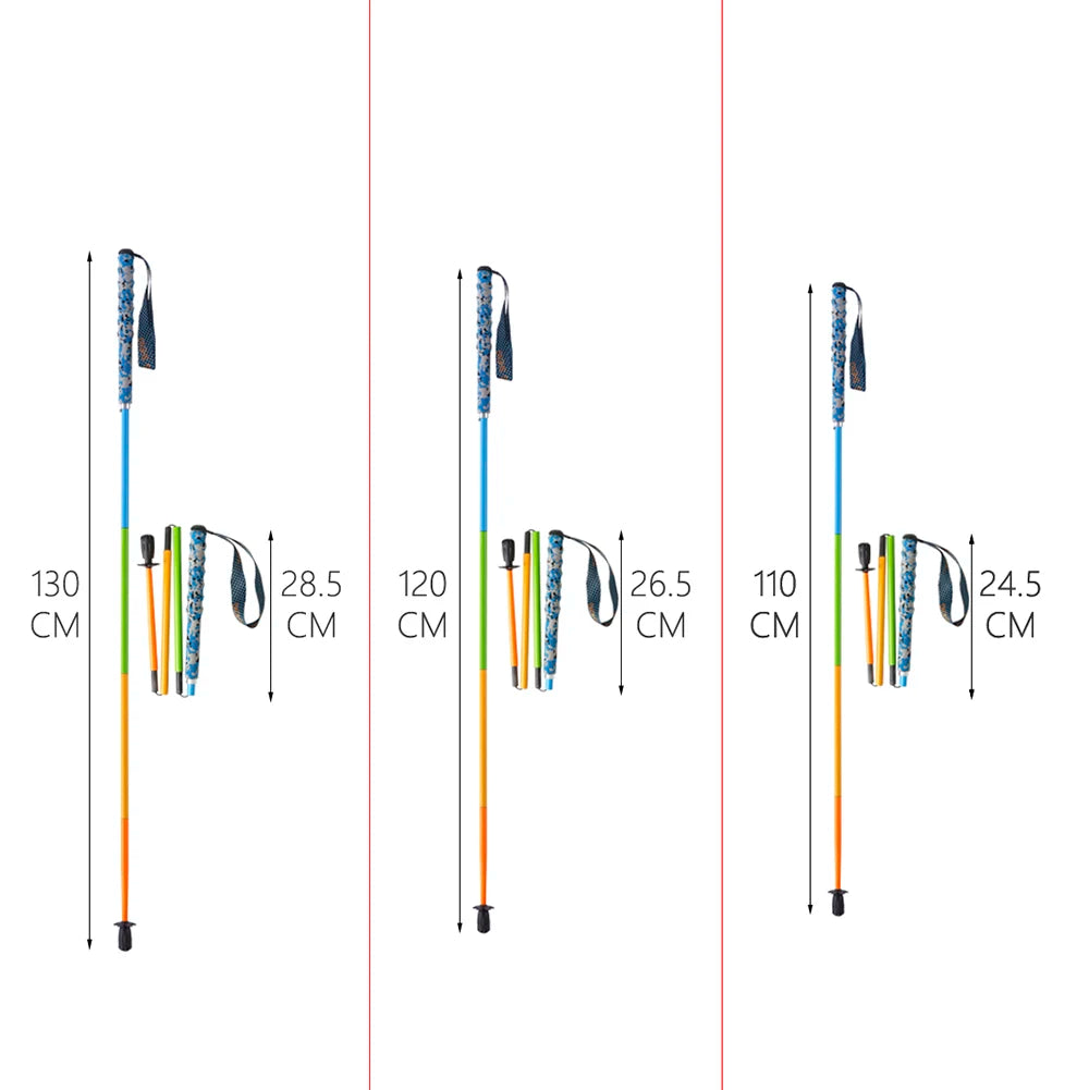 Bastão de Caminhada HEALING em Fibra de Carbono